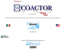 Tablet Screenshot of coactor.com